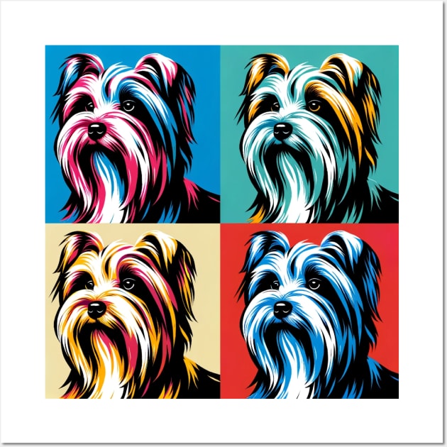 Biewer Terrier Pop Art - Dog Lovers Wall Art by PawPopArt